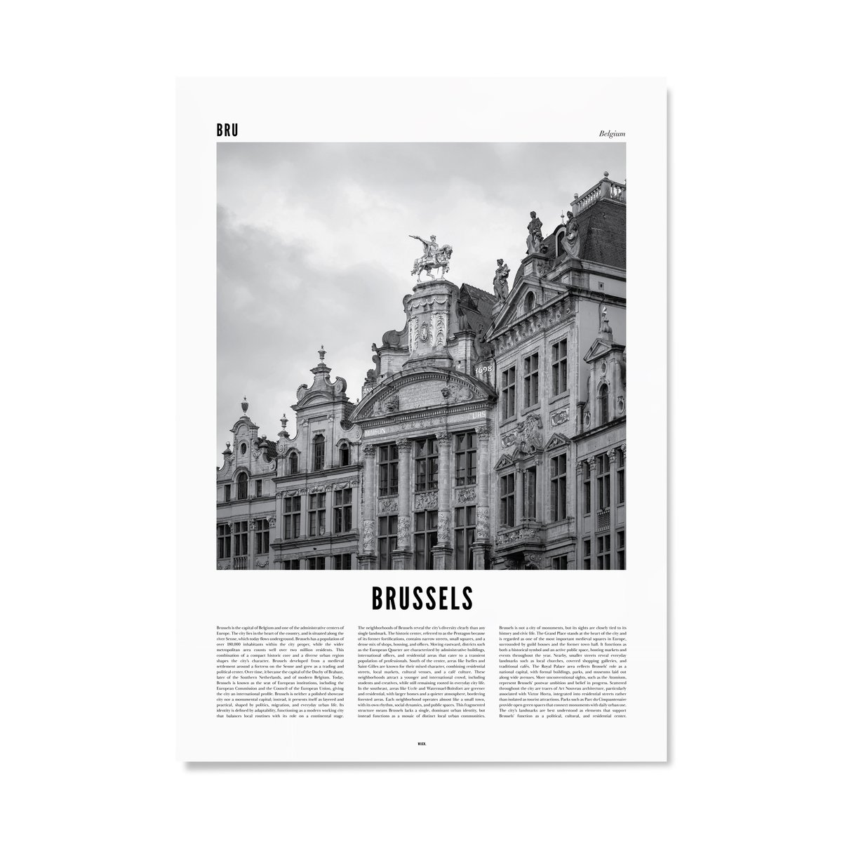 Affiches de Bruxelles | WIJCK.