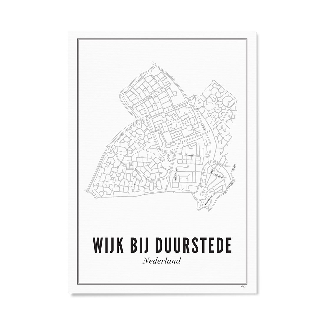 Affiches de Wijk Bij Duurstede - Stad | WIJCK.