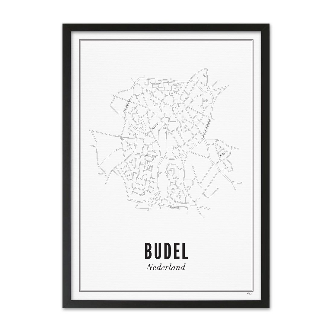 Poster von City - Budel | WIJCK.