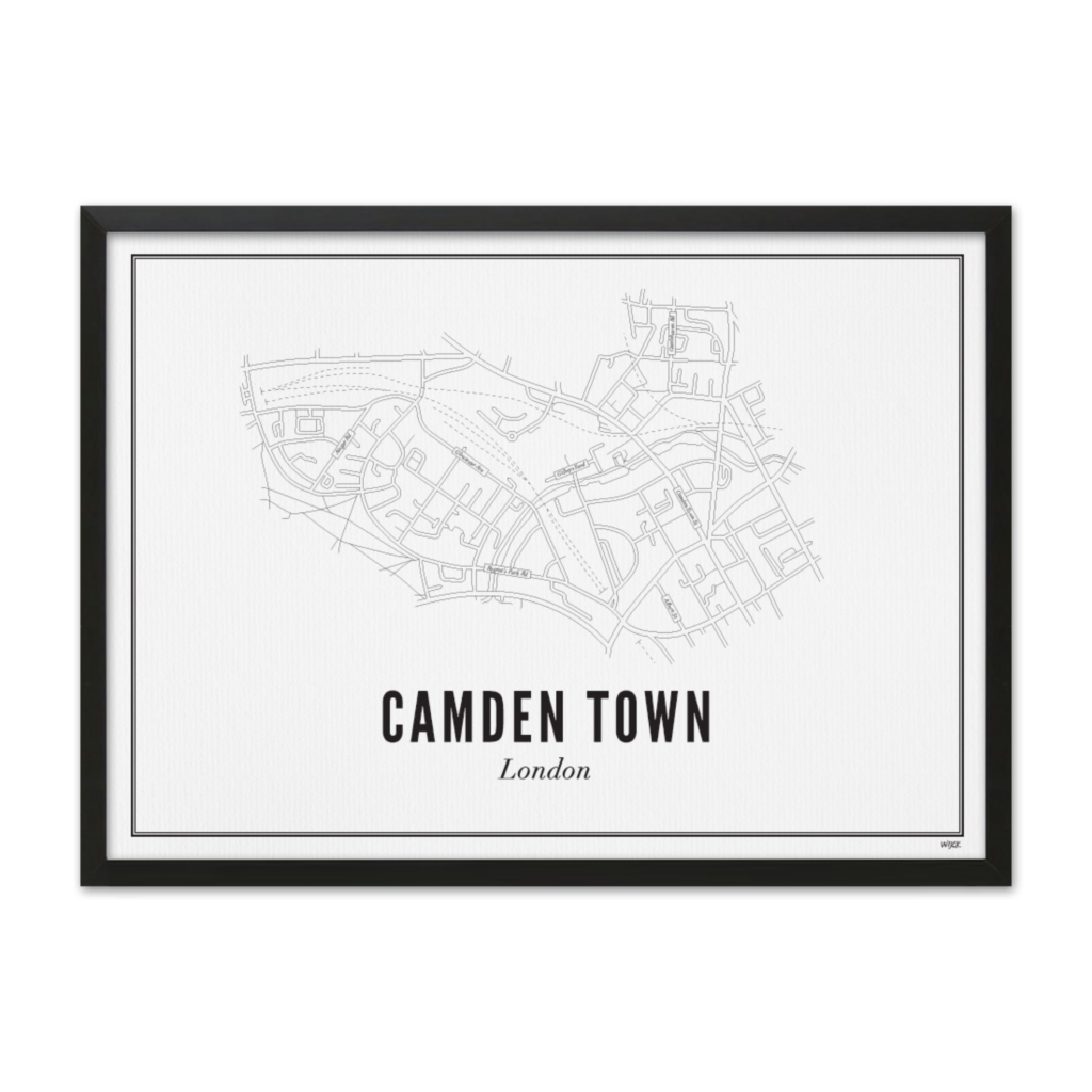 Affiches de Londres - Camden Town | WIJCK.