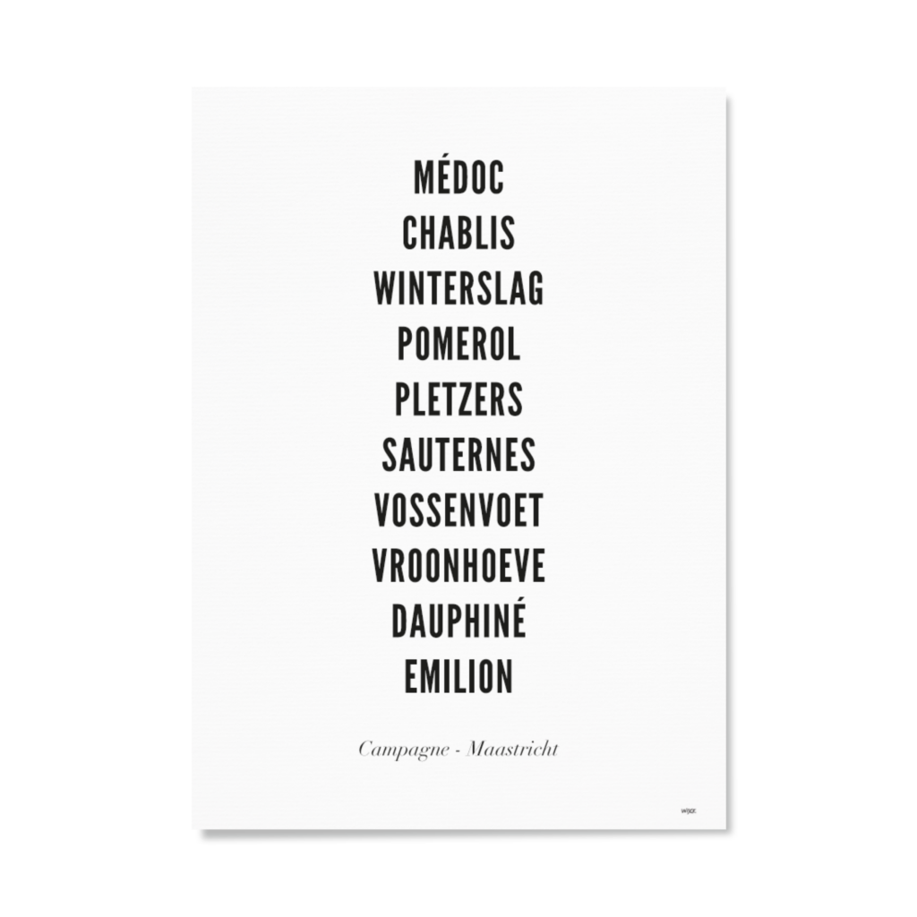 Poster van Maastricht - Campagne | WIJCK. 