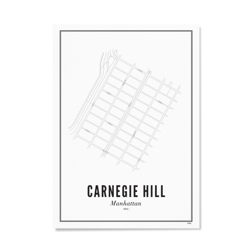 Poster of Carnegie Hill - New York | WIJCK.