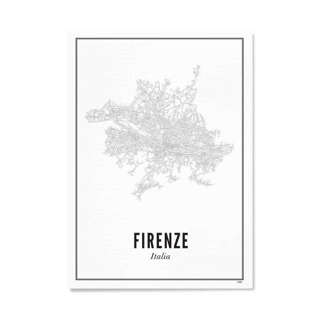 Poster von Firenze - city | WIJCK.