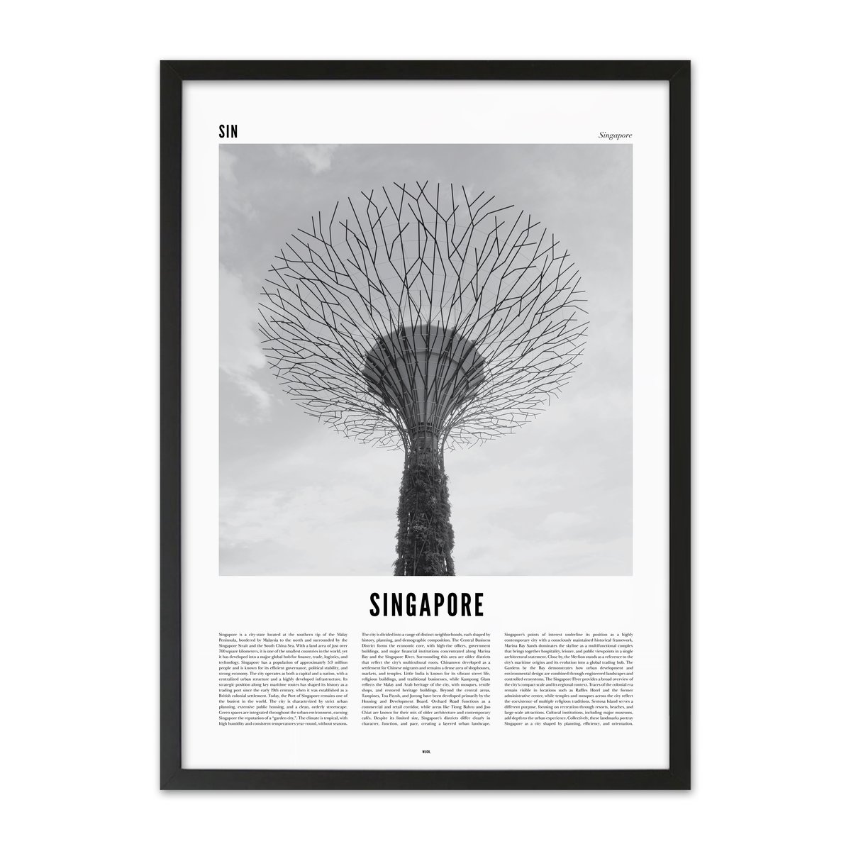 Affiches de Singapore | WIJCK.