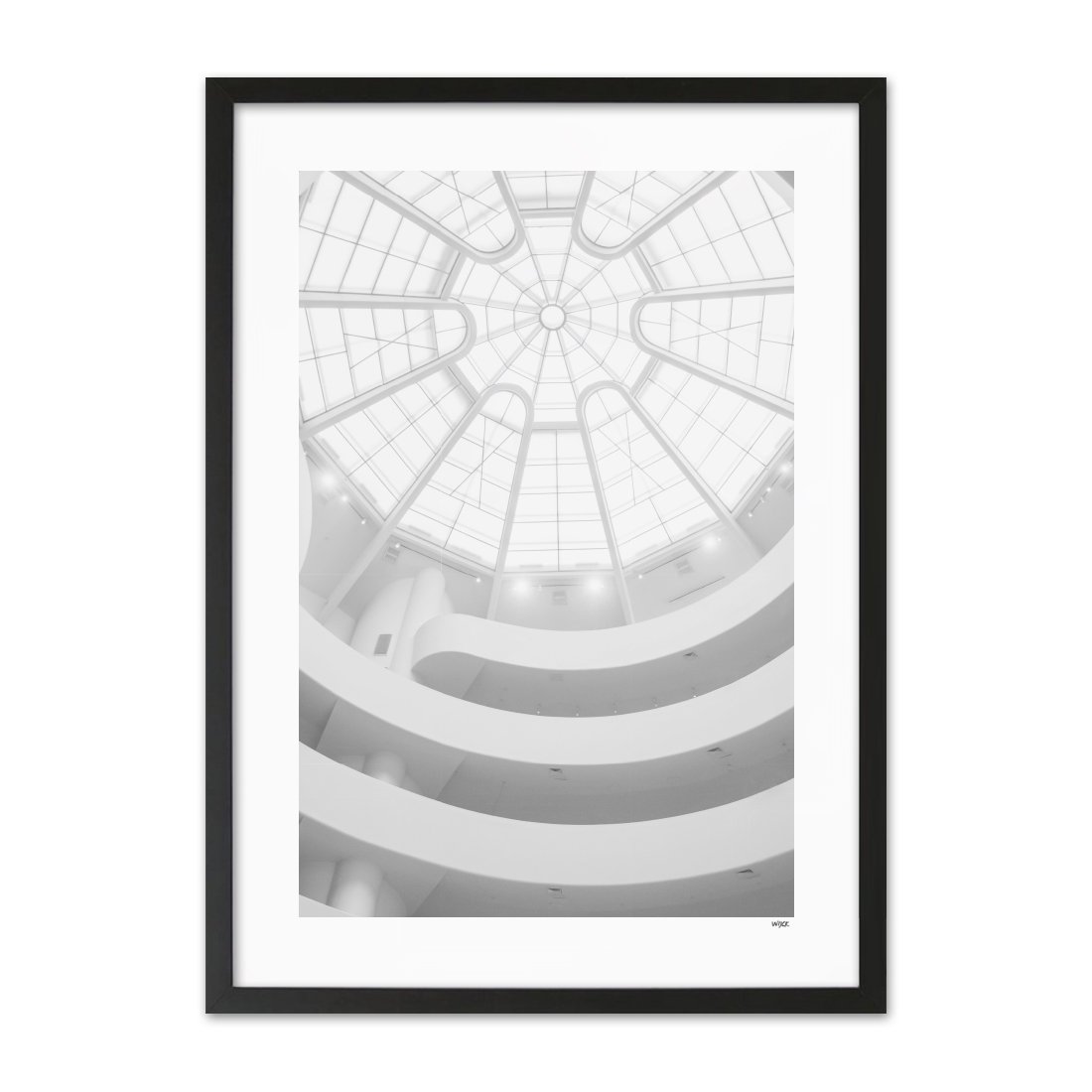 Poster van New York - Guggenheim | WIJCK.