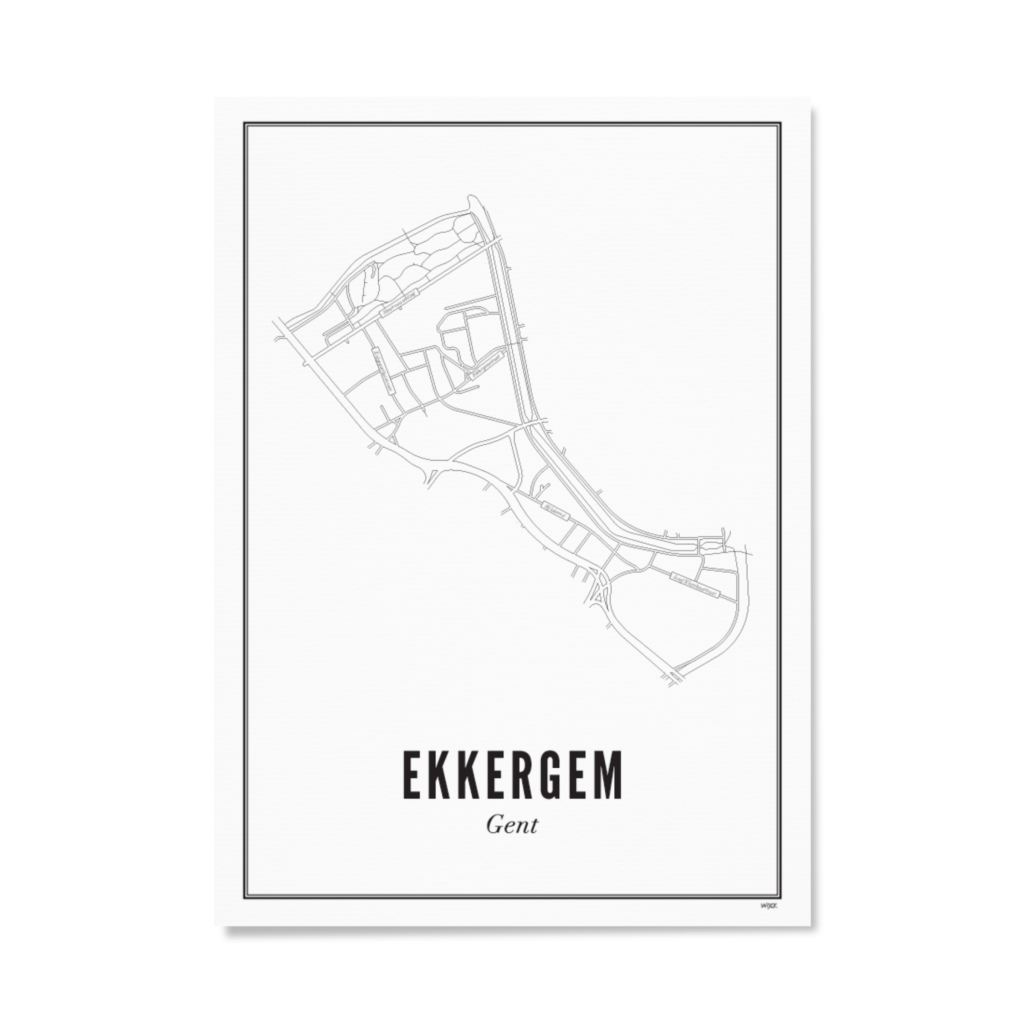 Affiches de Ghent - Ekkergem | WIJCK.