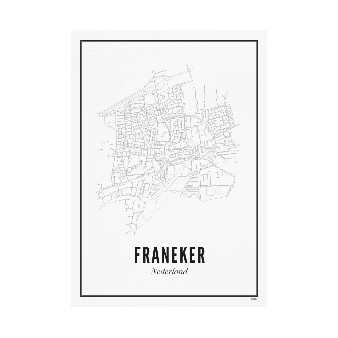 Affiches de Franeker - Stad | WIJCK.