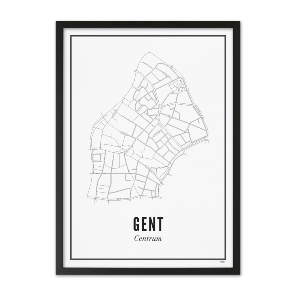 Affiches de Gand - Centre | WIJCK.