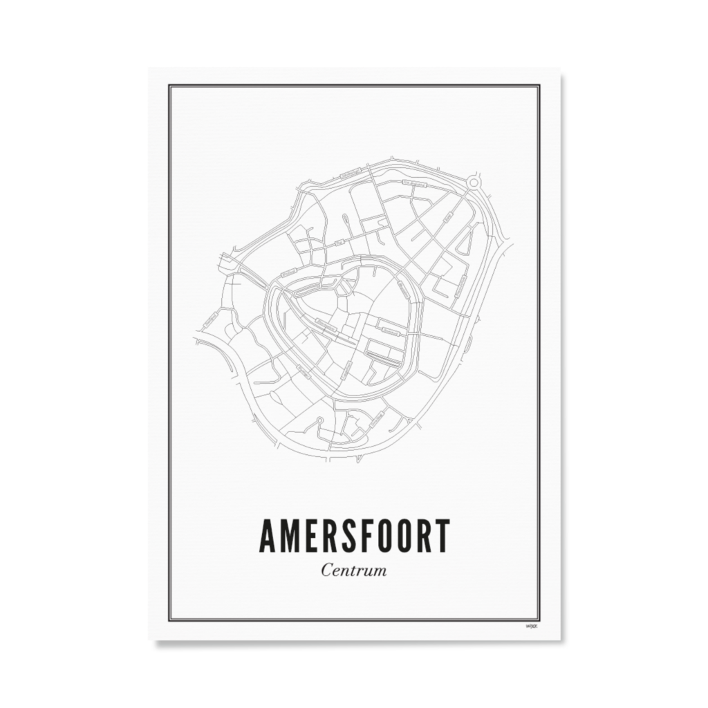 Poster of Amersfoort - Centre | WIJCK.