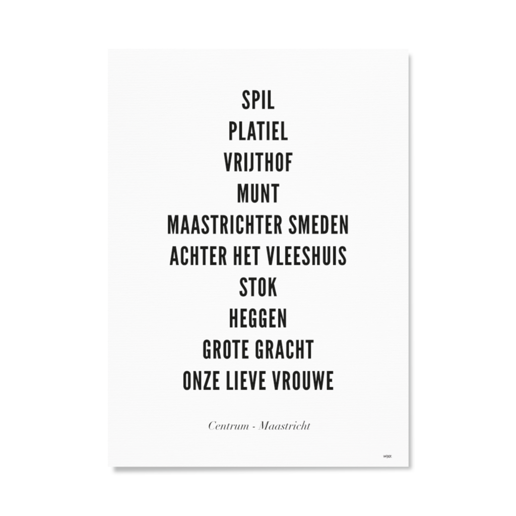Affiches de Maastricht - Centre | WIJCK.