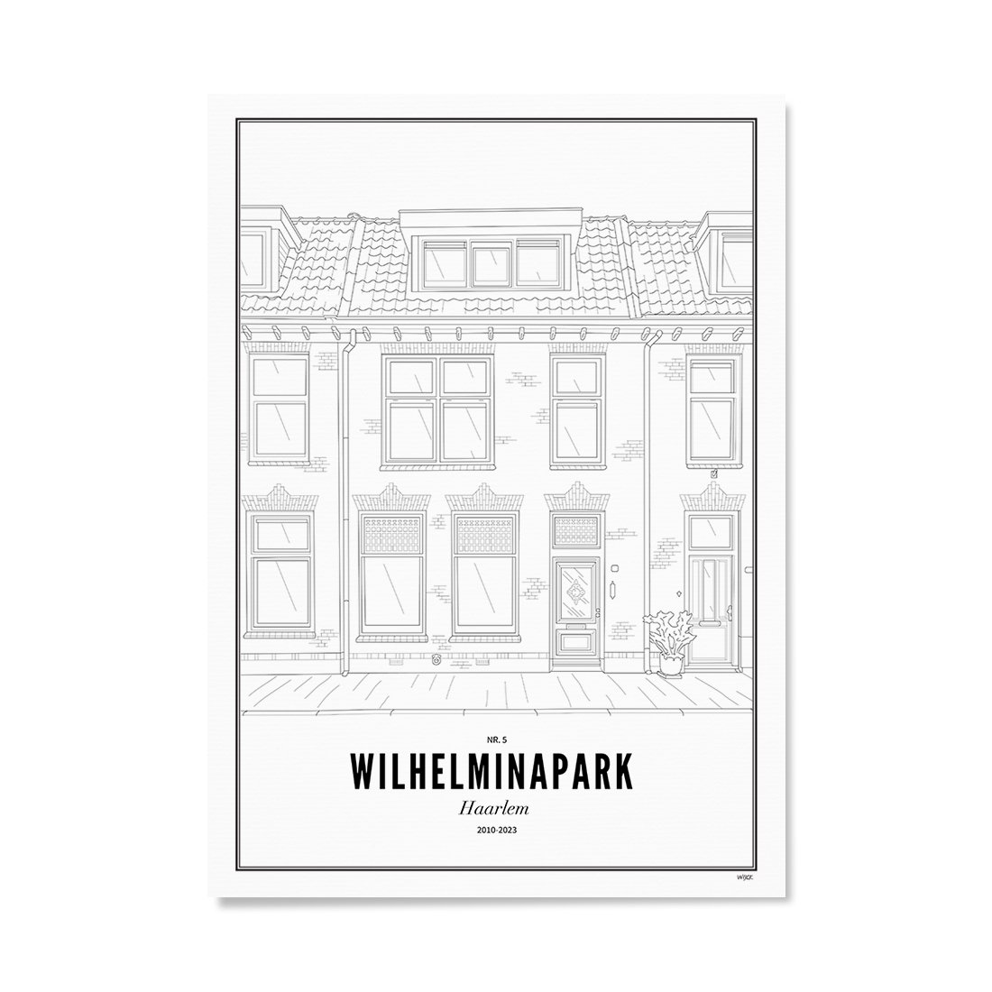 House Drawing from your own house | WIJCK.