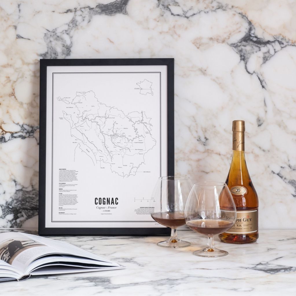 Poster of Cognac - Cognac Regions | WIJCK.