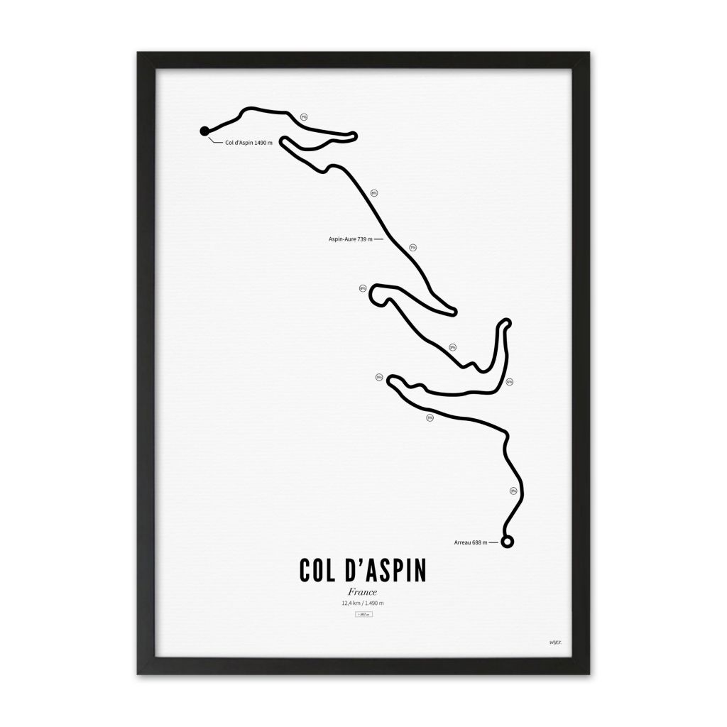 Poster van Col d'Aspin | WIJCK. 