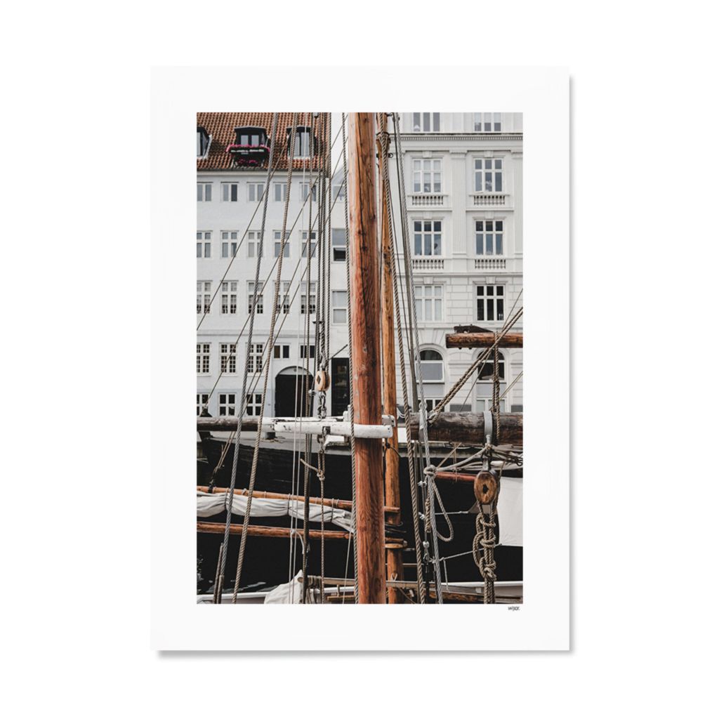 Poster of Copenhagen - Nyhavn Harbor | WIJCK.
