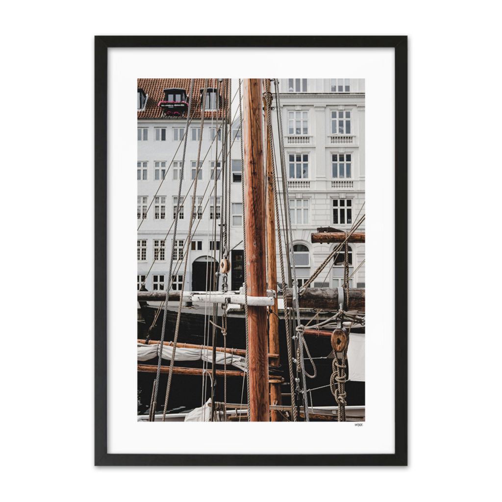 Poster of Copenhagen - Nyhavn Harbor | WIJCK.