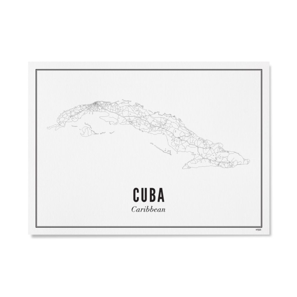 Poster van Cuba | WIJCK. 