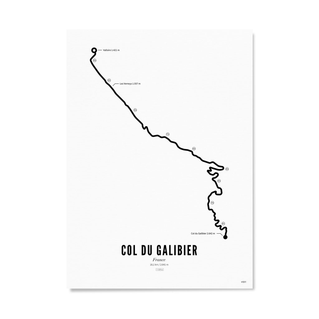 Affiches de Col du Galibier | WIJCK.