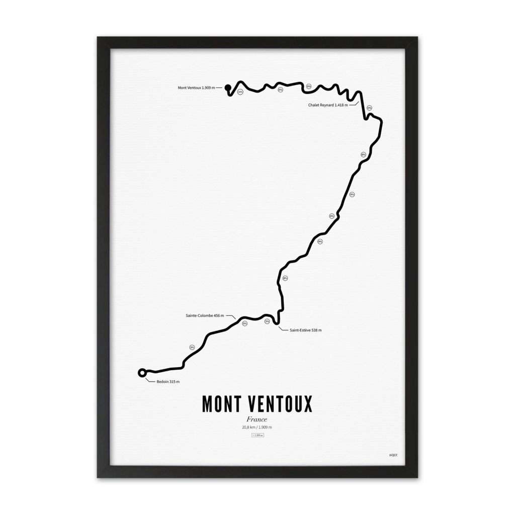 Poster von Mont Ventoux | WIJCK.