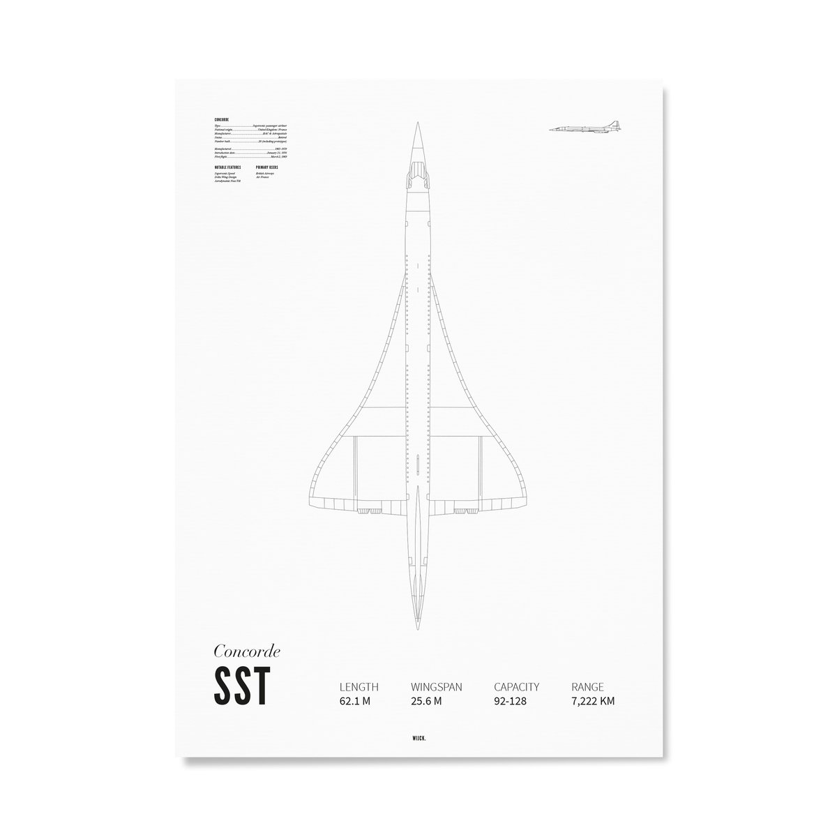 Poster of Concorde | WIJCK.