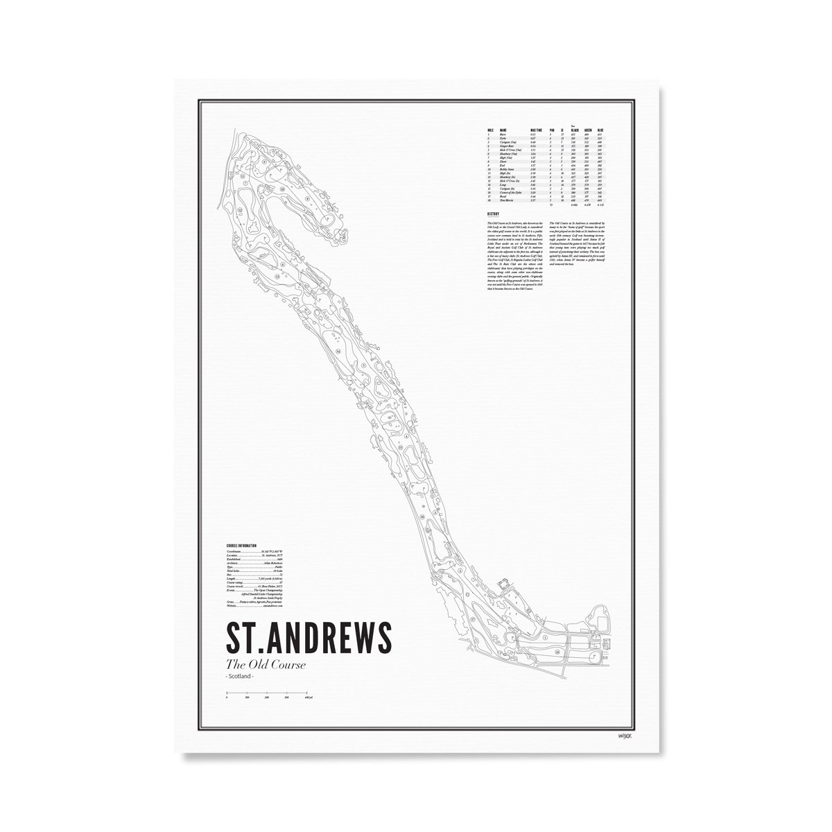 Golf Cours "The Old Course" in St. Andrews | WIJCK.