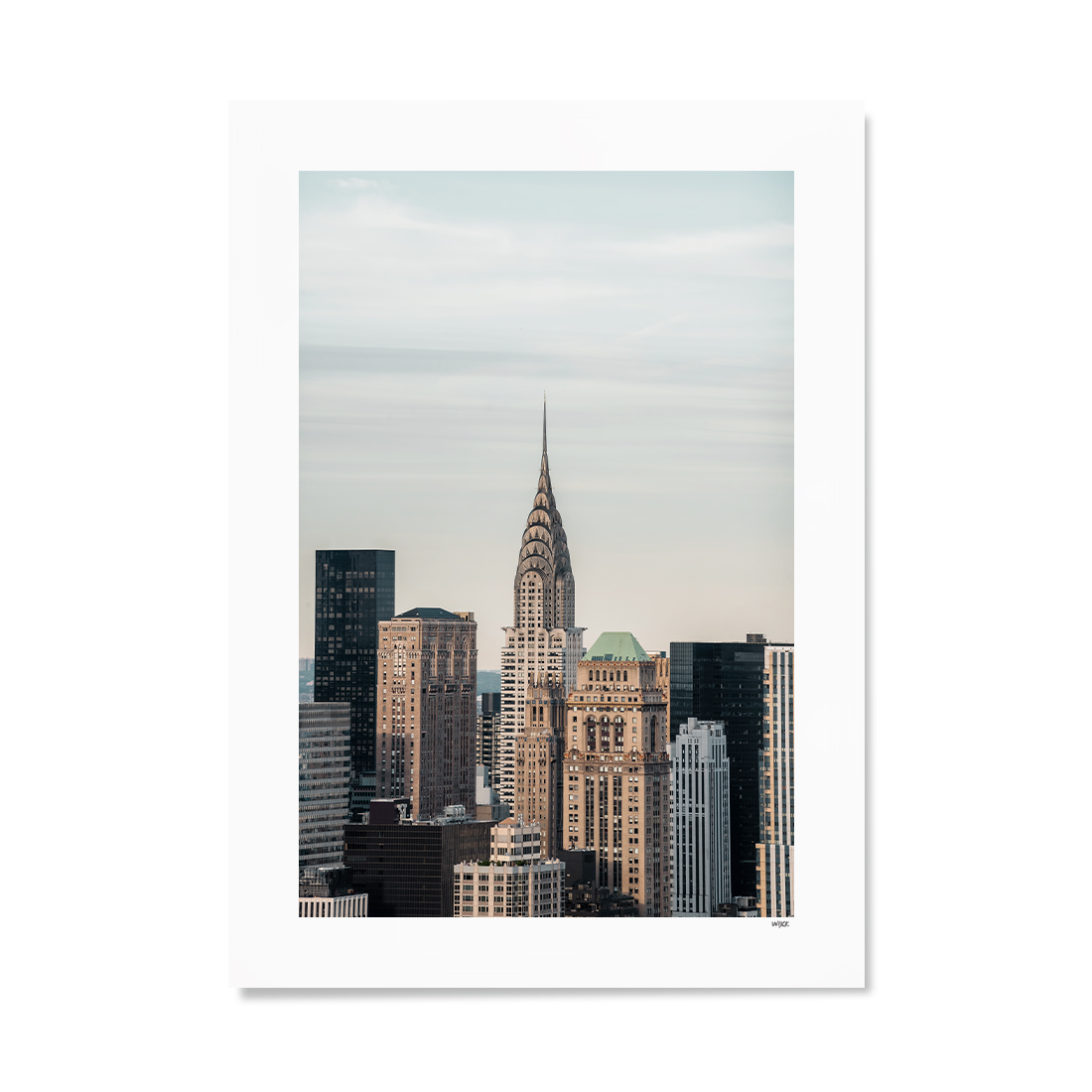 Poster van Chrysler Building | WIJCK.