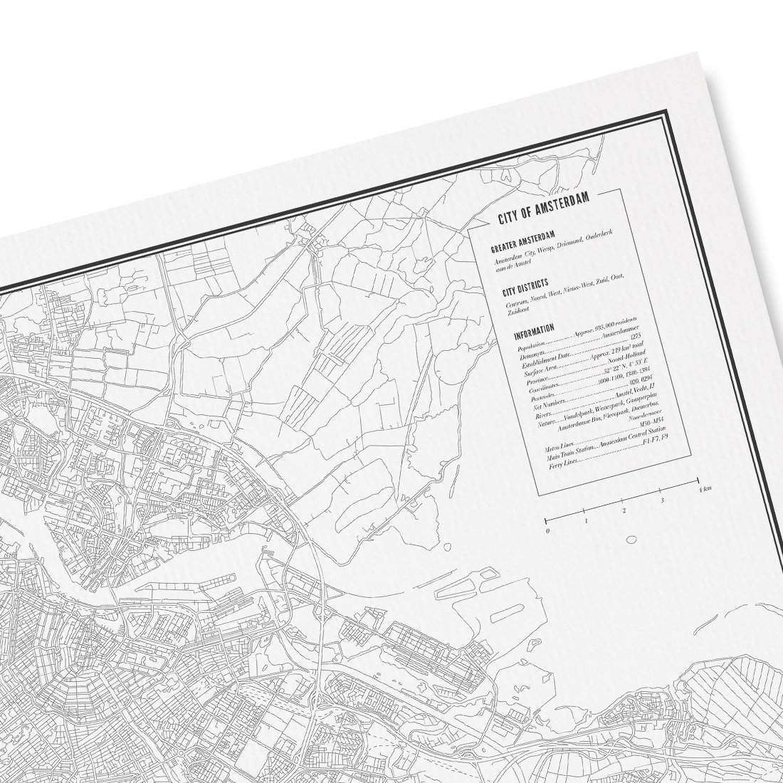Poster of Amsterdam | WIJCK.