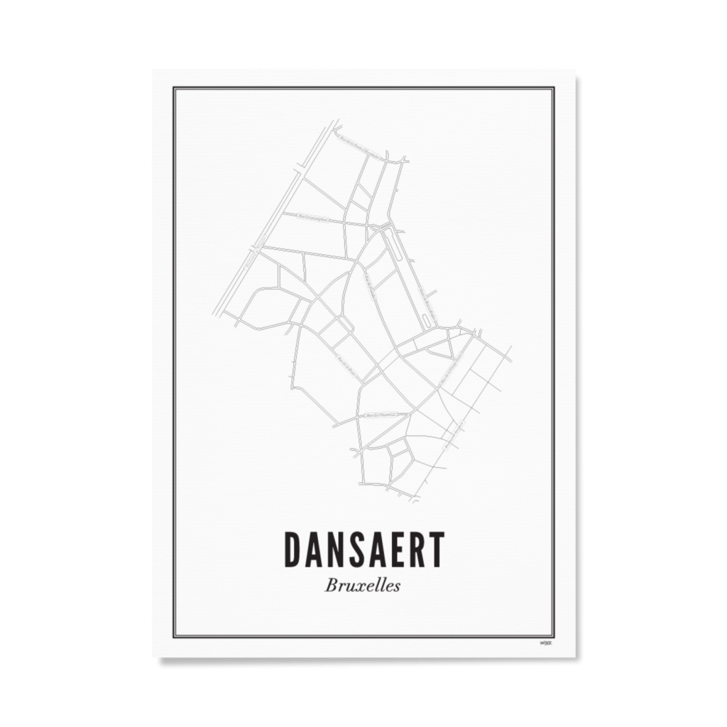 Affiches de Bruxelles - Dansaert | WIJCK.