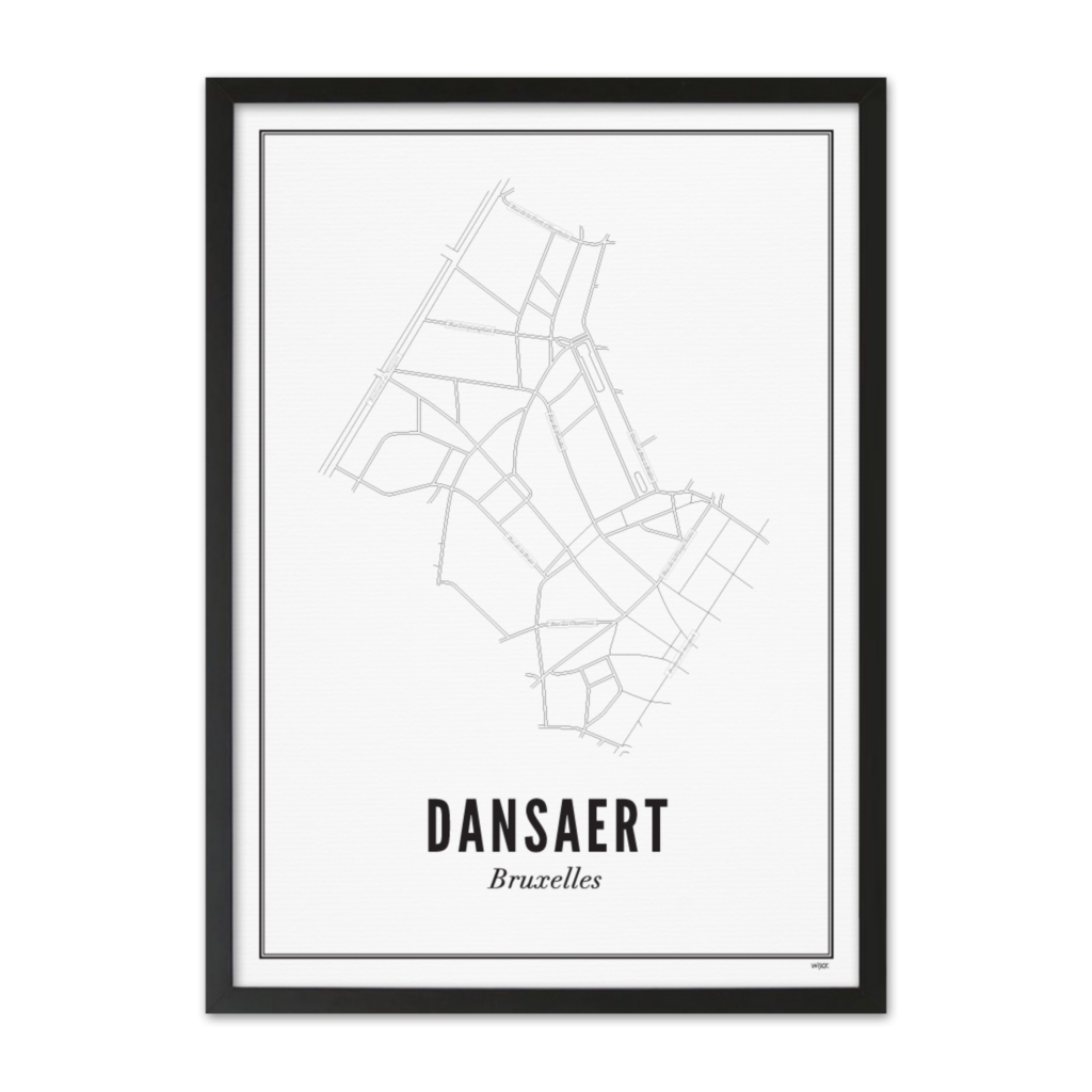 Affiches de Bruxelles - Dansaert | WIJCK.