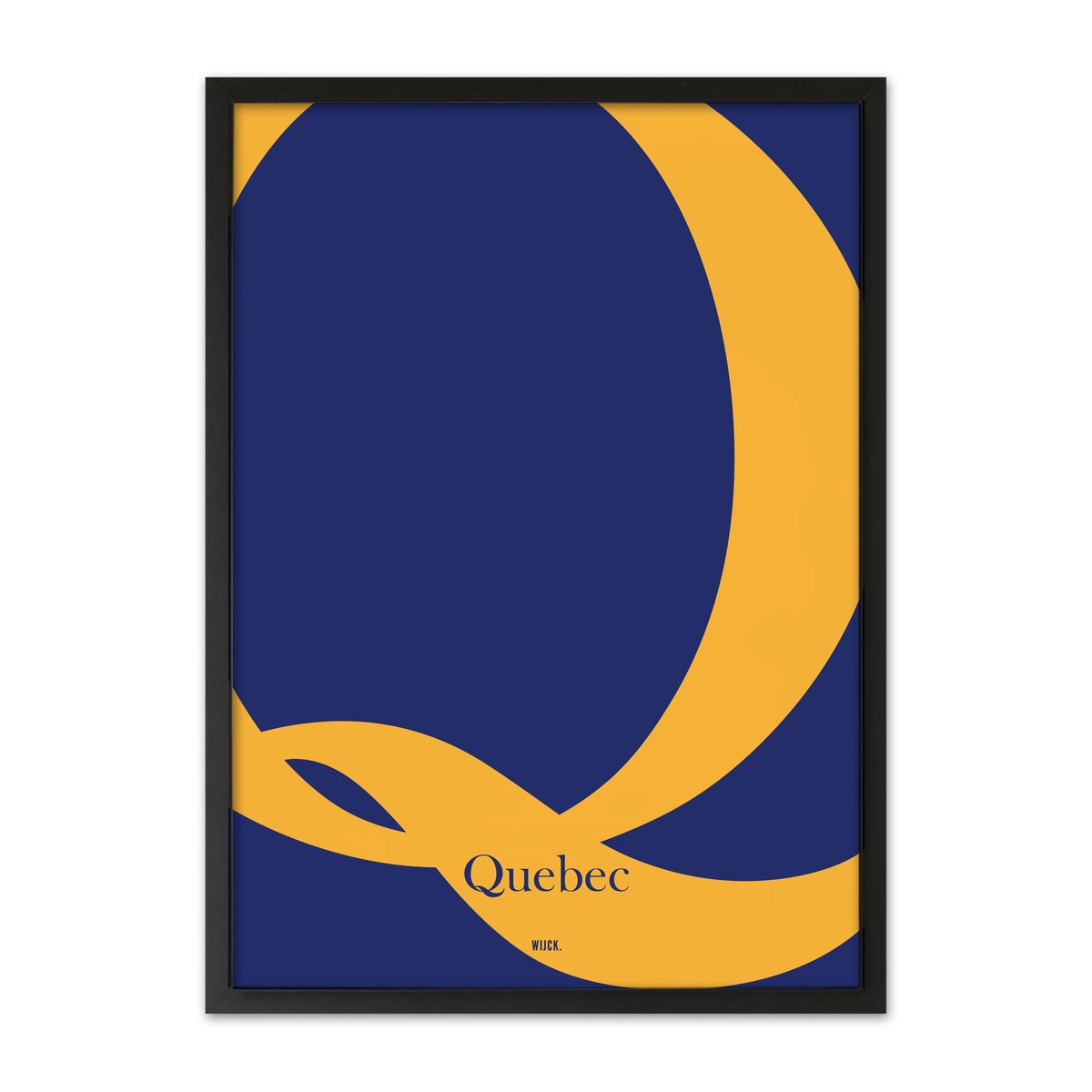 Poster von Q von Quebec | WIJCK.