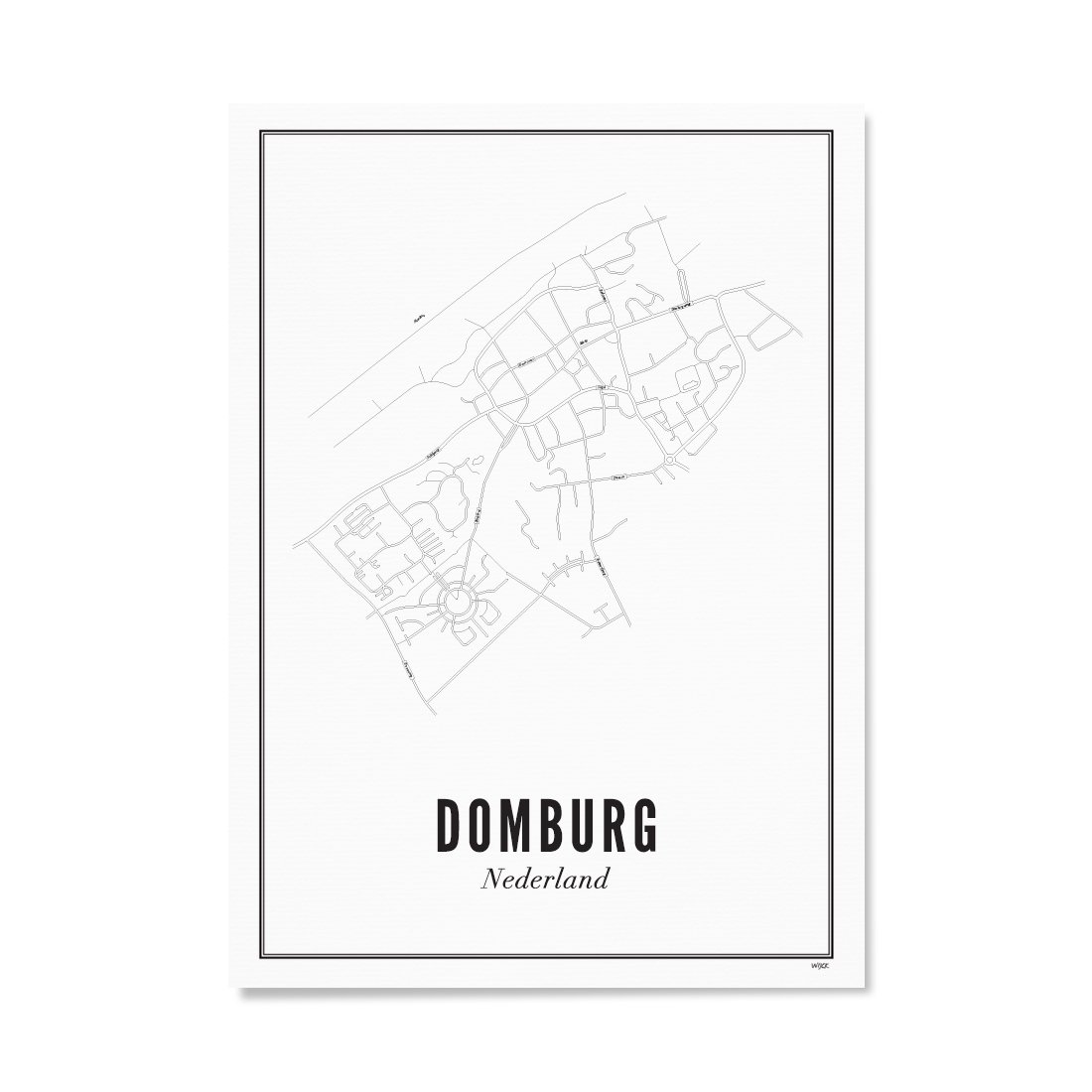 Poster of Domburg - Centre | WIJCK.