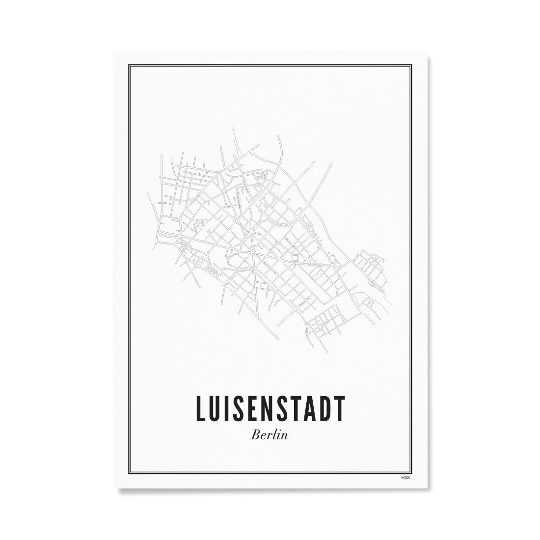 Affiches de Berlijn - Luisenstadt | WIJCK.