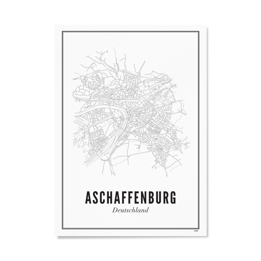 Affiches de Aschaffenburg - Ville | WIJCK.