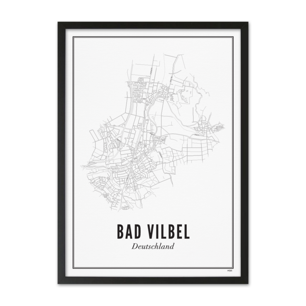 Poster von Bad Vilbel - Stadt | WIJCK.
