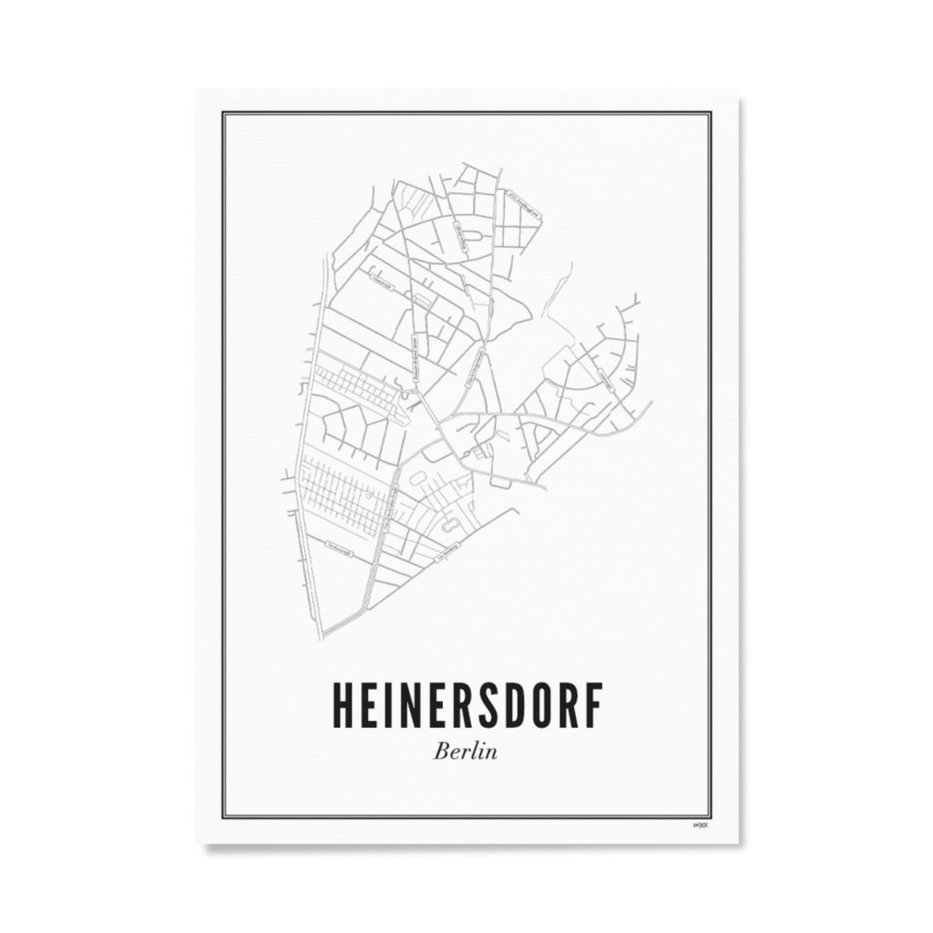 Poster von Berlin - Heinersdorf | WIJCK.