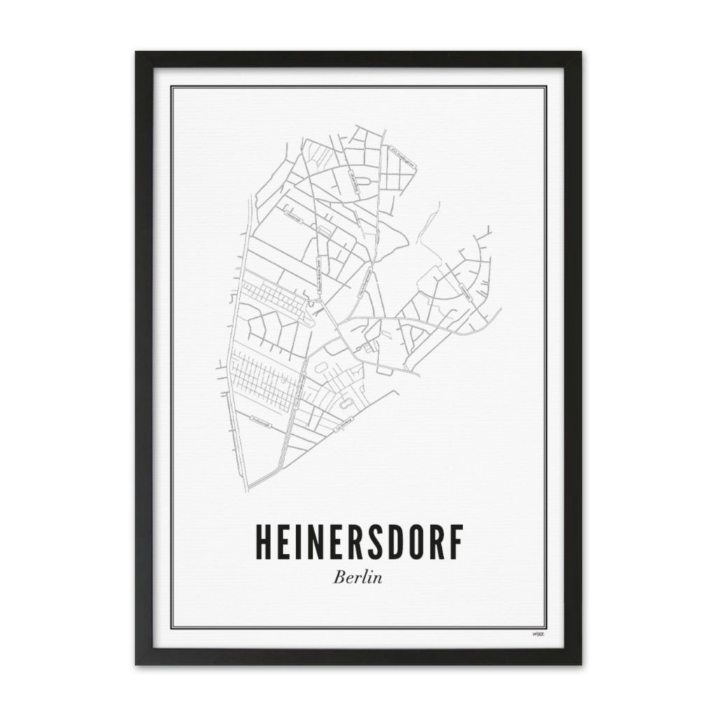 Poster von Berlin - Heinersdorf | WIJCK.
