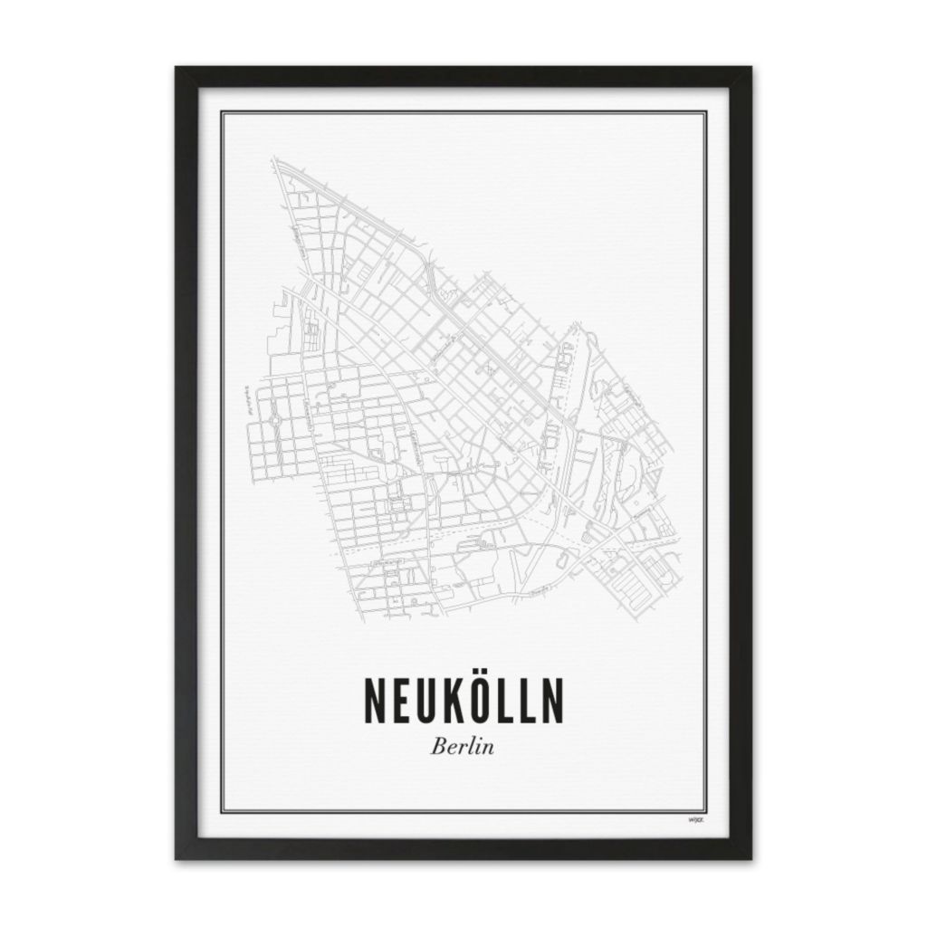 Poster of Berlin - Neukölln | WIJCK.