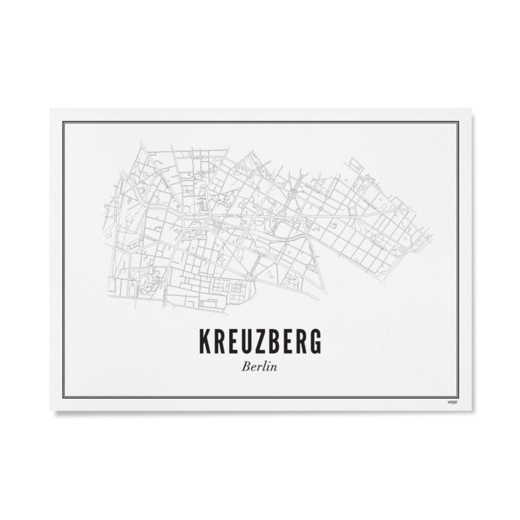 Affiches de Berlin - Kreuzberg | WIJCK.