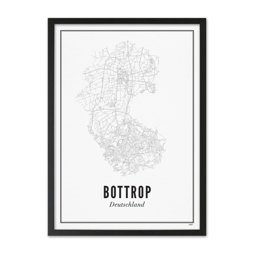 Poster von Bottrop - Stadt | WIJCK.