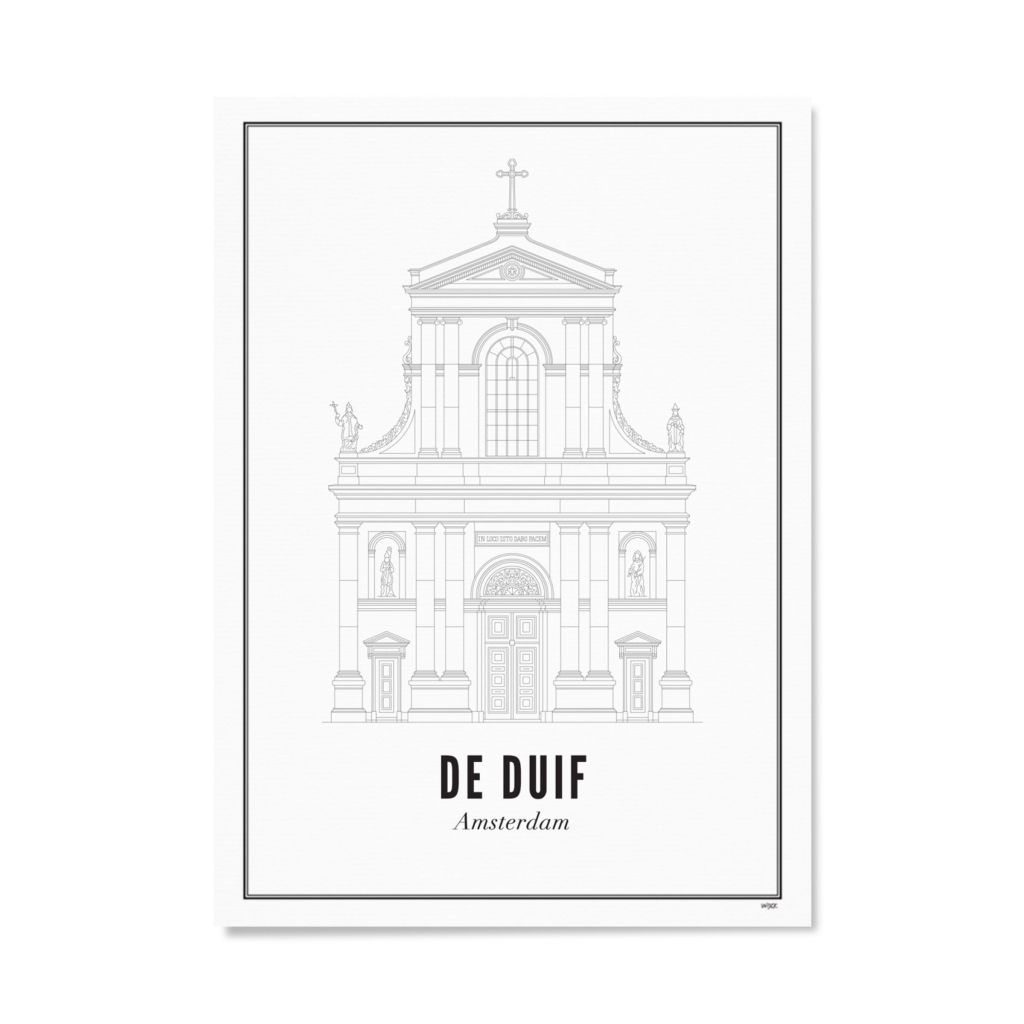 Poster of De Duif - Amsterdam | WIJCK.