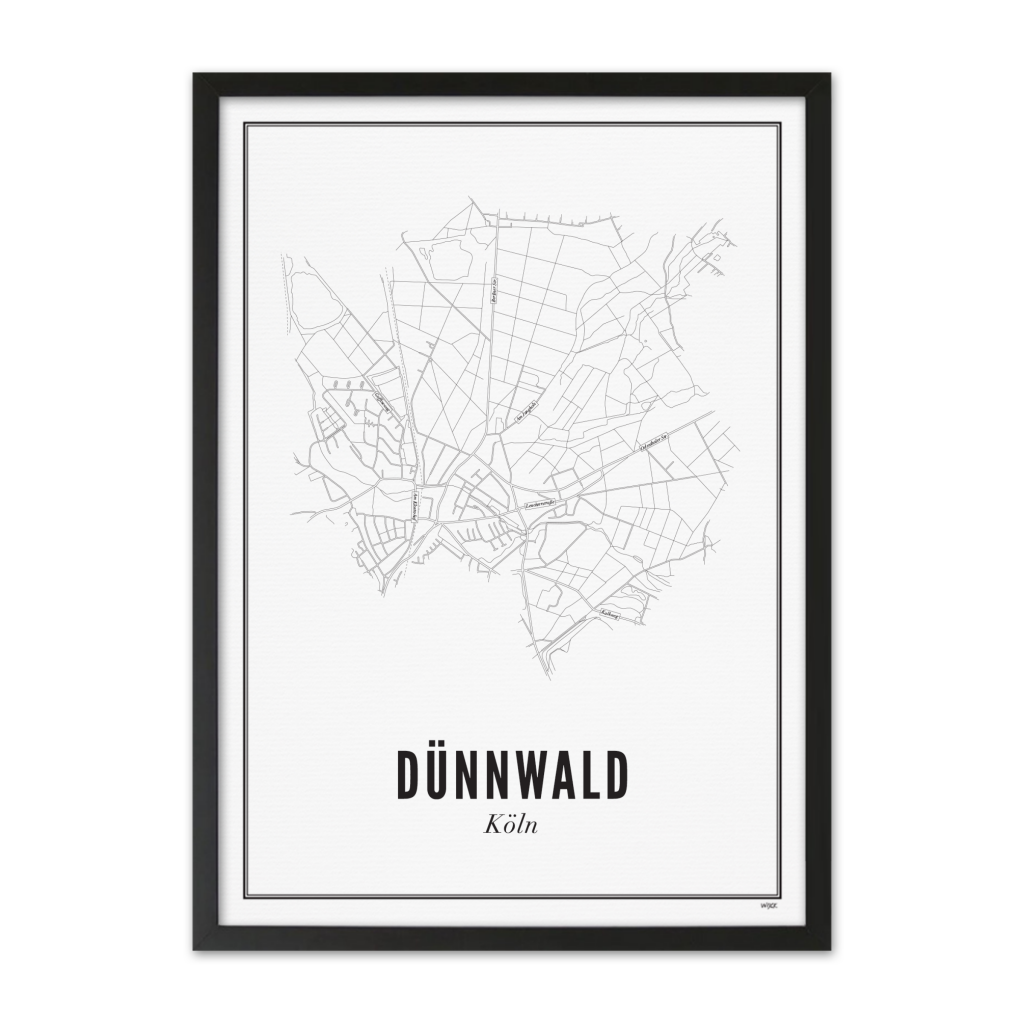 Poster von Köln - Dünnwald | WIJCK.