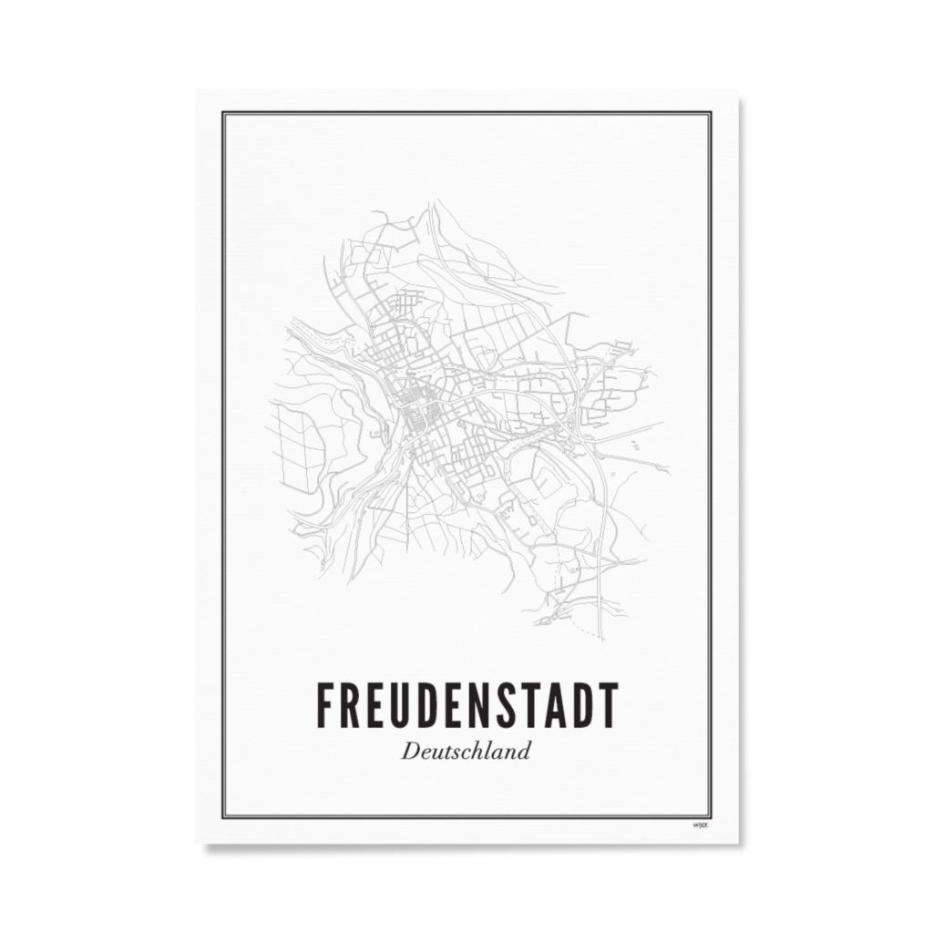 Poster of Freudenstadt - City | WIJCK.