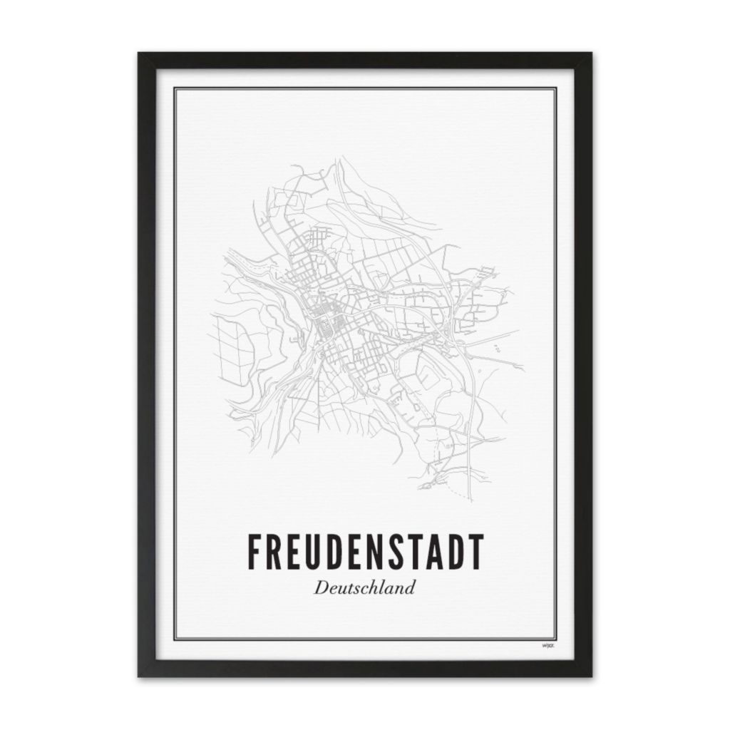 Poster of Freudenstadt - City | WIJCK.