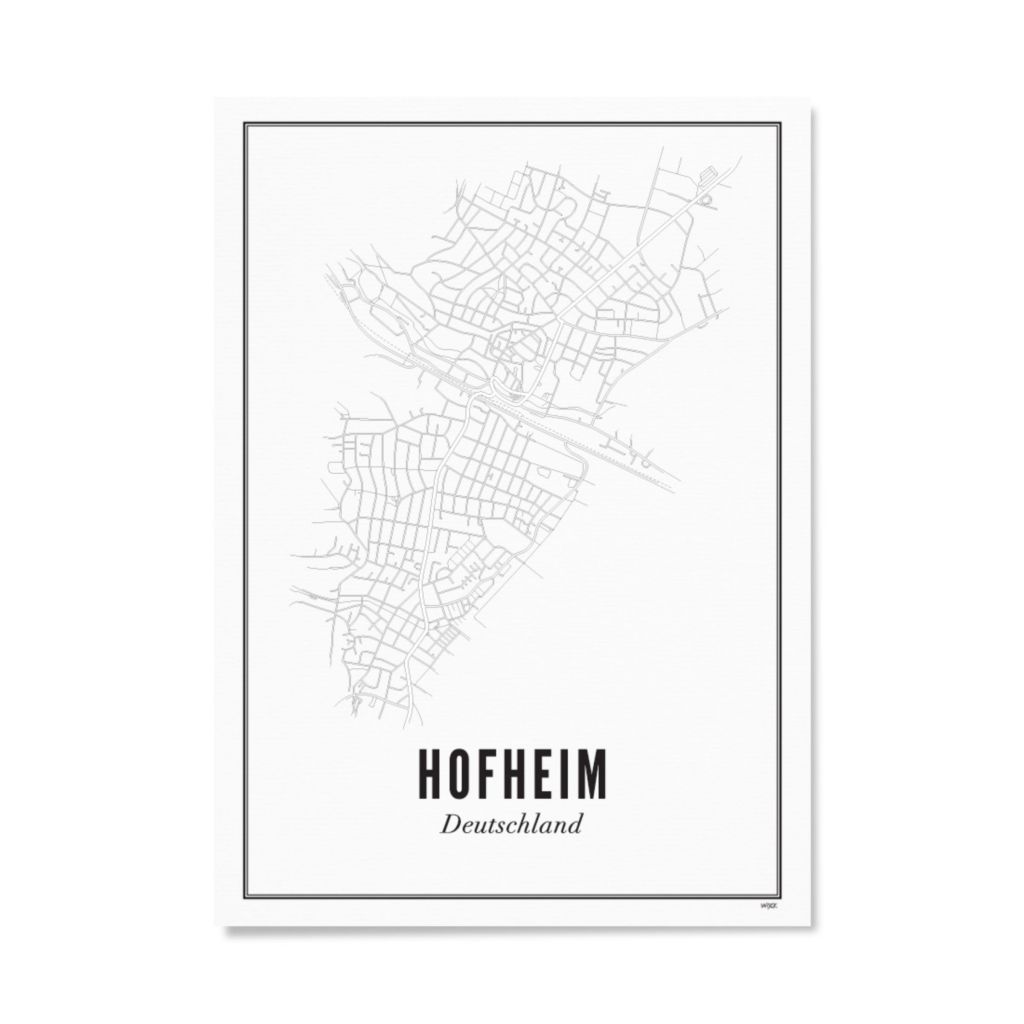 Poster of Hofheim-city | WIJCK.