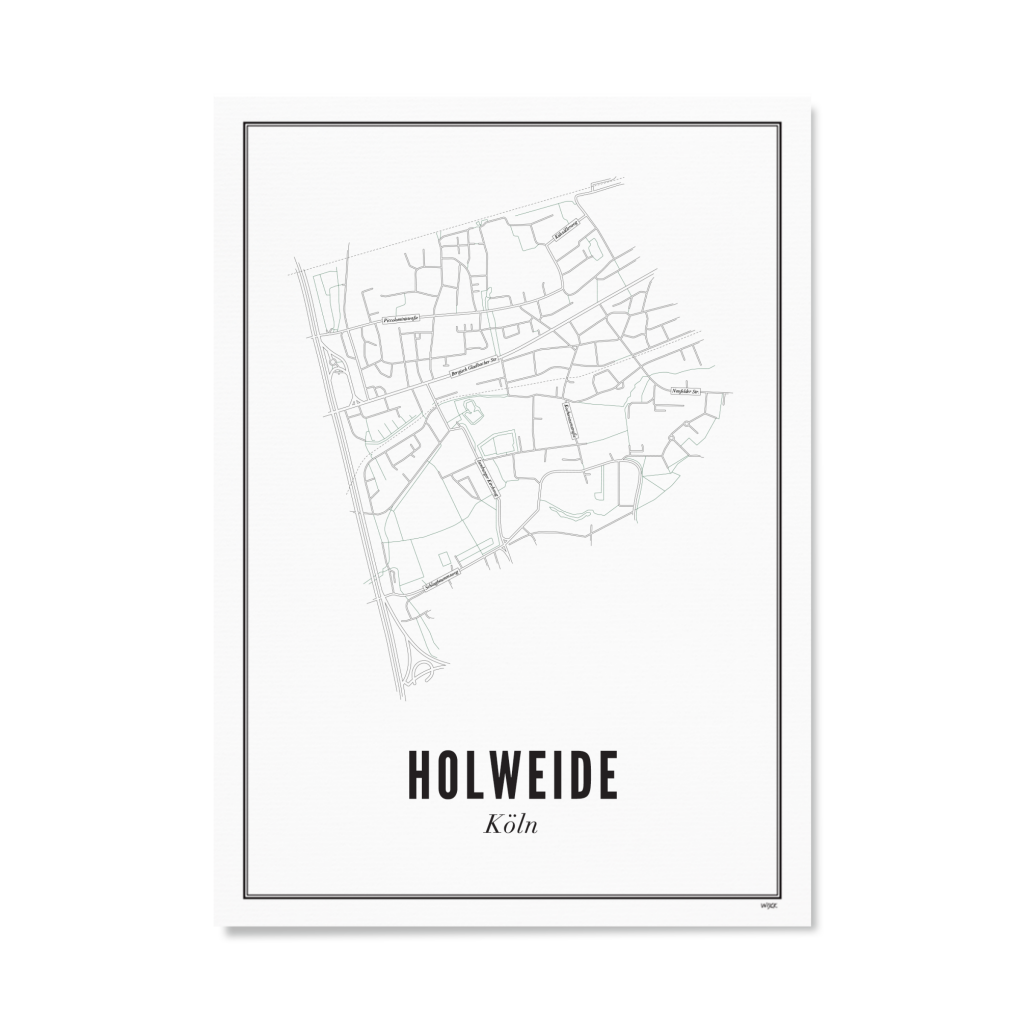 Affiches de Cologne - Holweide | WIJCK.
