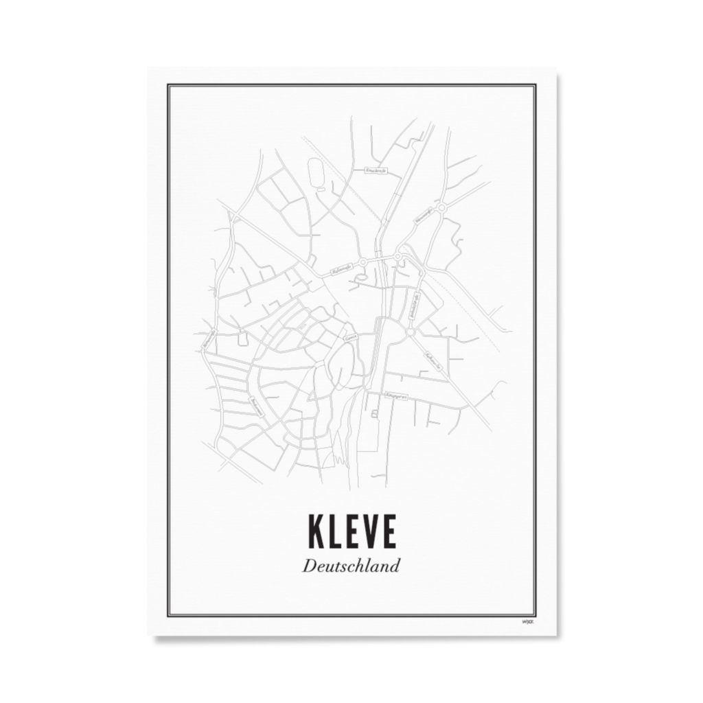 Poster of Kleve - City | WIJCK.