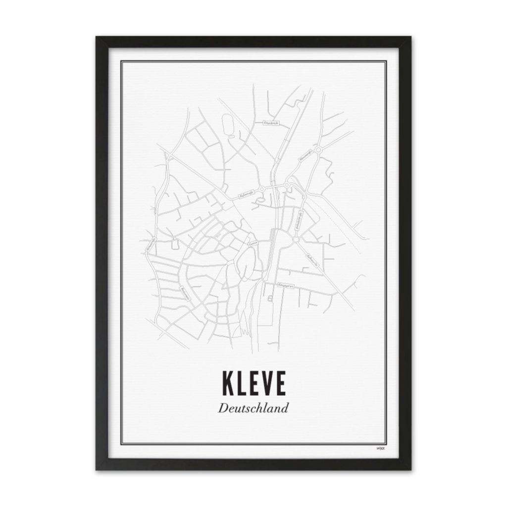 Poster of Kleve - City | WIJCK.