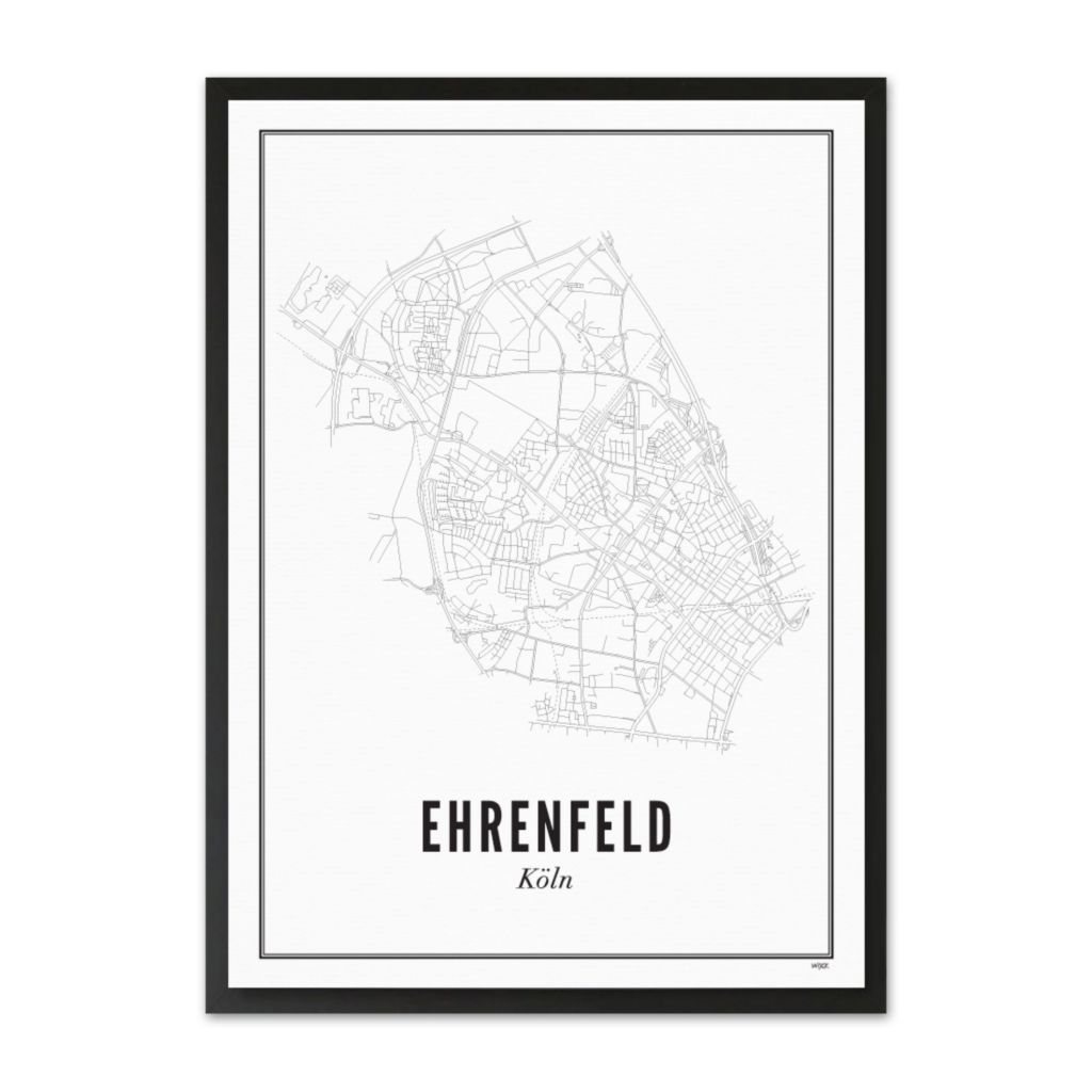 Poster van Keulen - Ehrenfeld | WIJCK. 