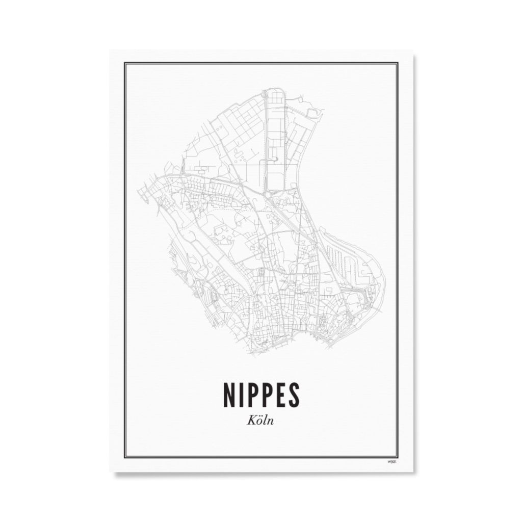 Poster van Keulen - Nippes | WIJCK. 