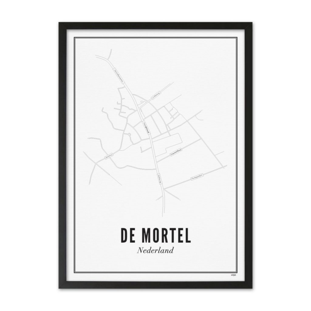 Poster van De Mortel  | WIJCK. 