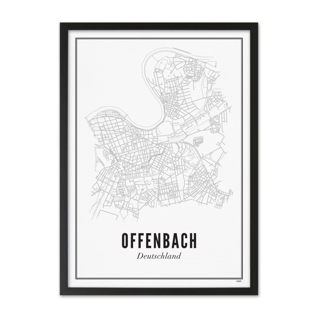Poster of Offenbach - City | WIJCK.